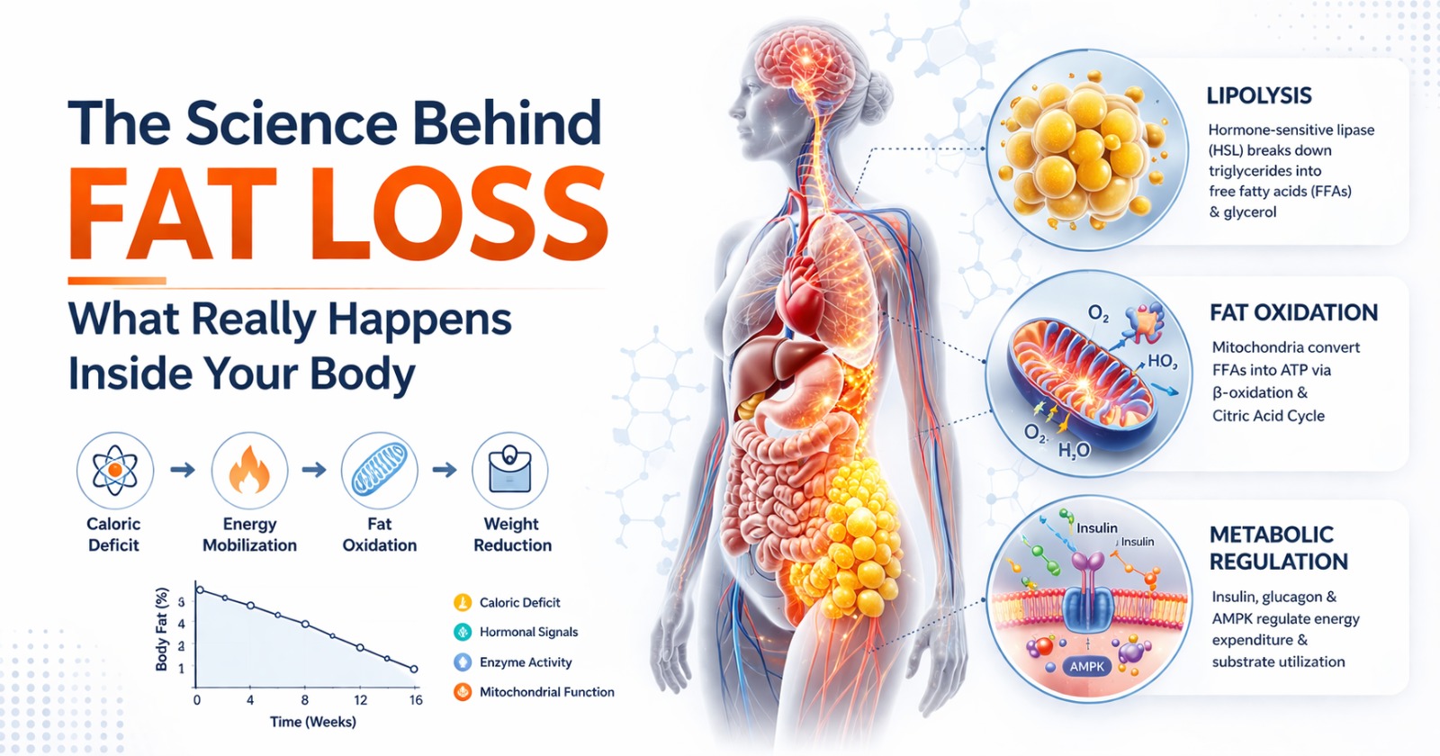 The Science Behind Fat Loss: What Really Happens Inside Your Body