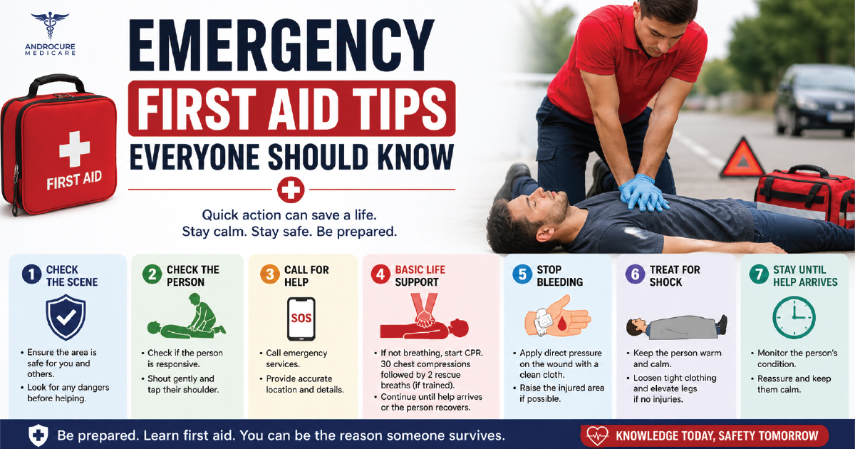 Emergency First Aid Tips Everyone Should Know