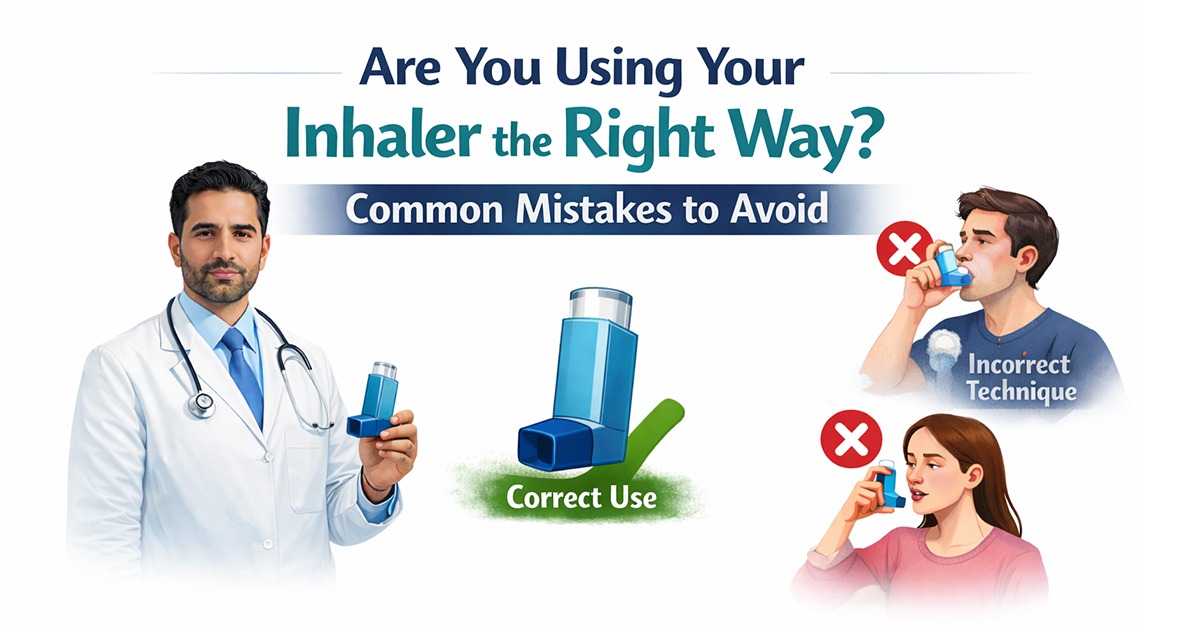 Are You Using Your Inhaler the Right Way? Common Mistakes to Avoid